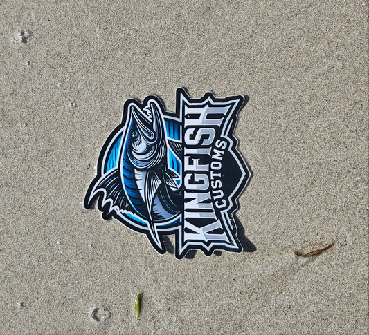 Kingfish Customs Sticker