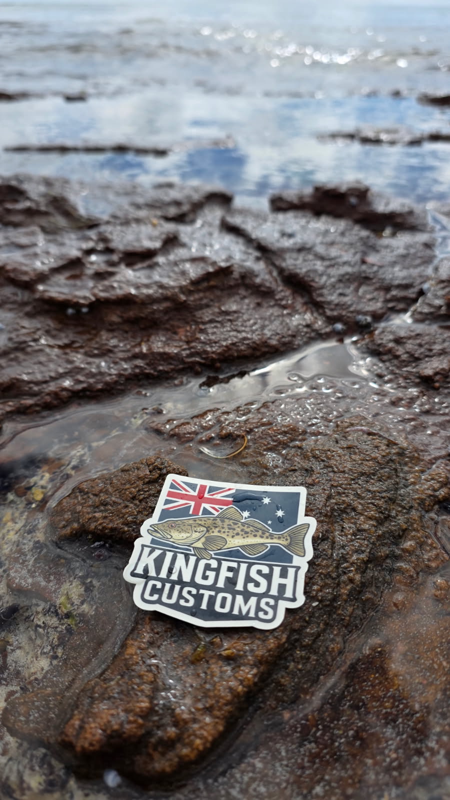 Aussie Flathead Sticker
